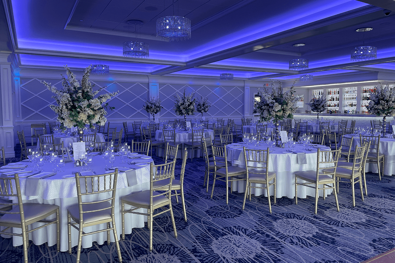 Crystal Point Crystal Ballroom Tables Blue 1